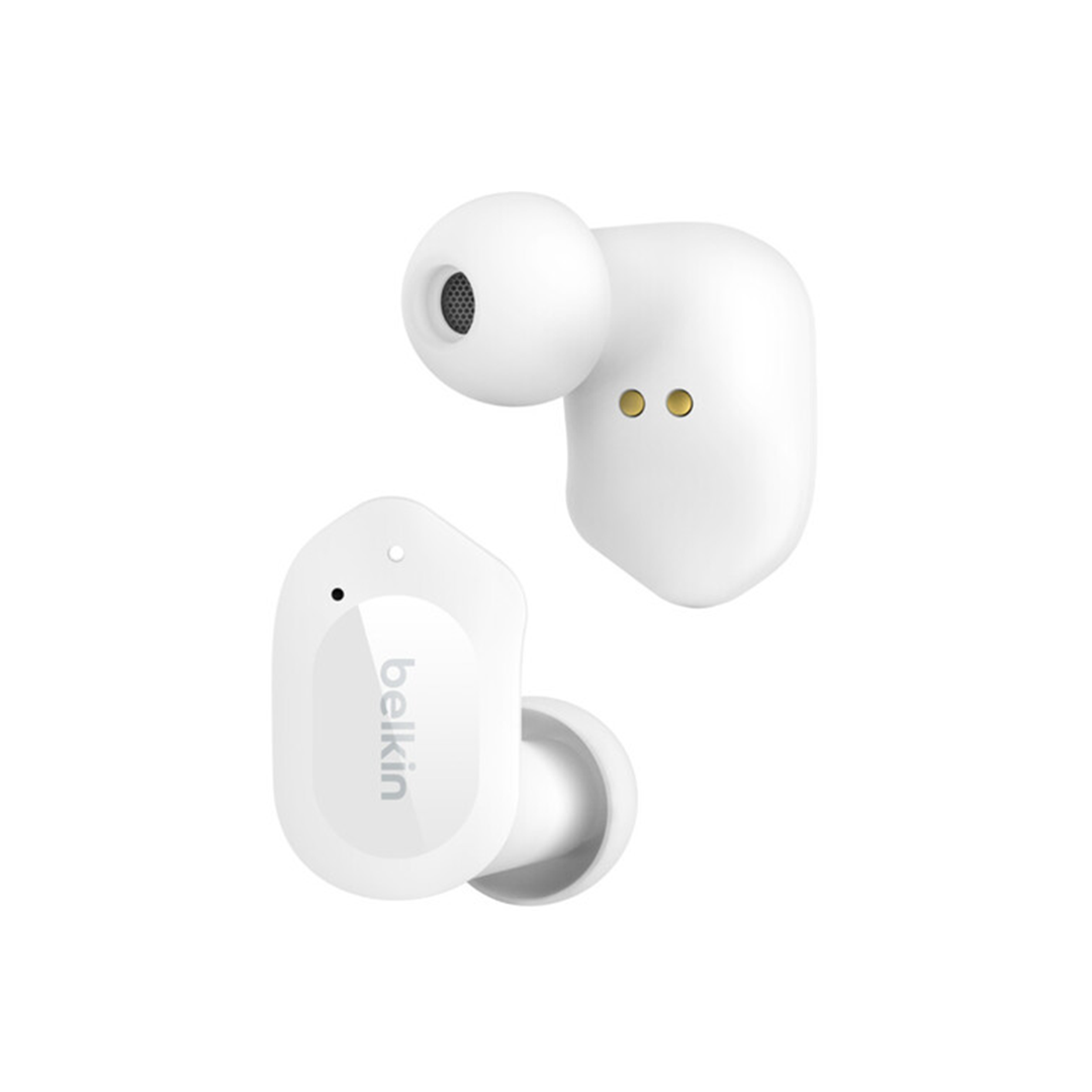Belkin SOUNDFORM Play True Wireless In-Ear Headphones - White in Qatar Belkin SOUNDFORM Play True Wireless In-Ear Headphones - White in Qatar